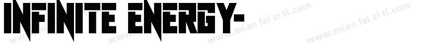 Infinite Energy字体转换